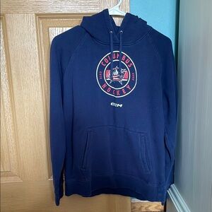 CCM Columbus Blue Jackets Hoodie- Womens L